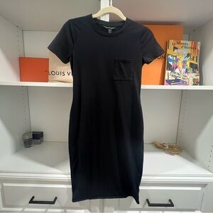 {A Pea in the Pod} Black Shirtdress - XS